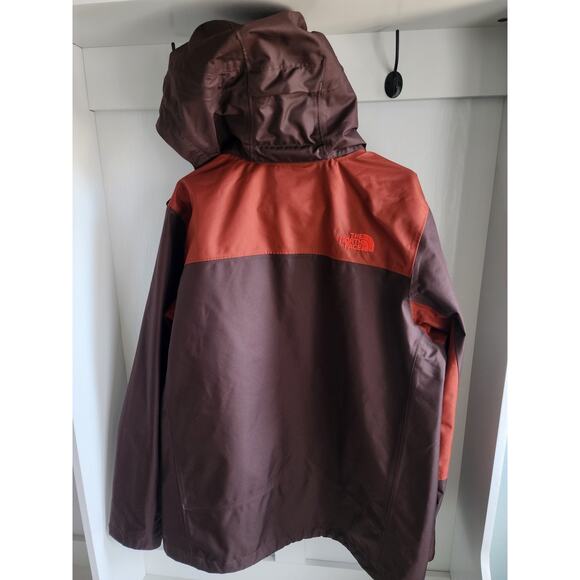 The North Face Jacket Men Medium Rust Triclimate Zip Insulated Puffer 3 in 1 - Picture 2 of 12